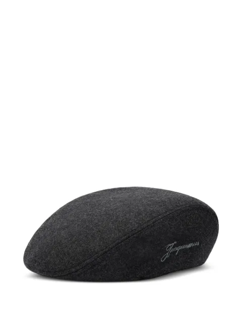 Jacquemus Le Valérie beret Grey ACU00791AW00700