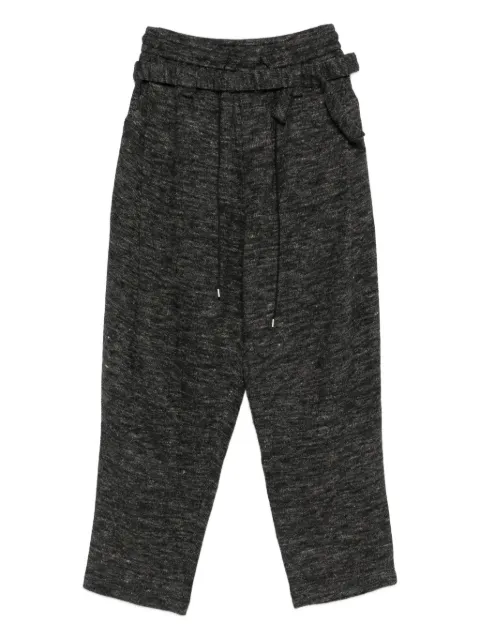 Joe Chia Depa pleat-detail trousers Grey PA2518GYDEPAPLEATEDPANTS