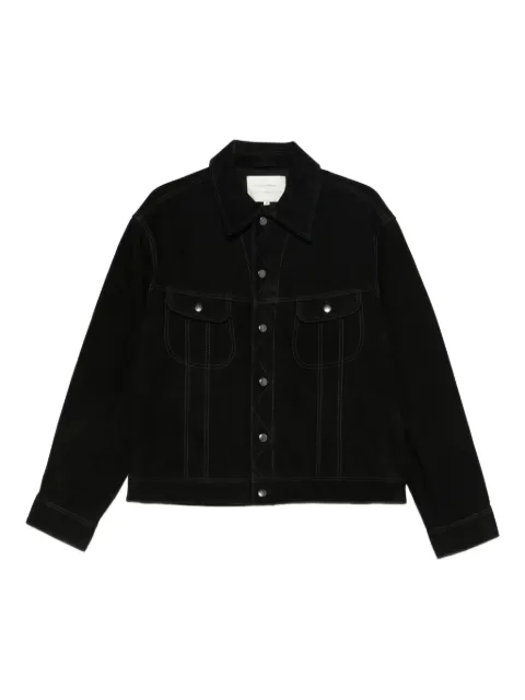Studio Nicholson x Aaron Levine Boston jacket Black BOSTONSNM1521SUEDEBLACK