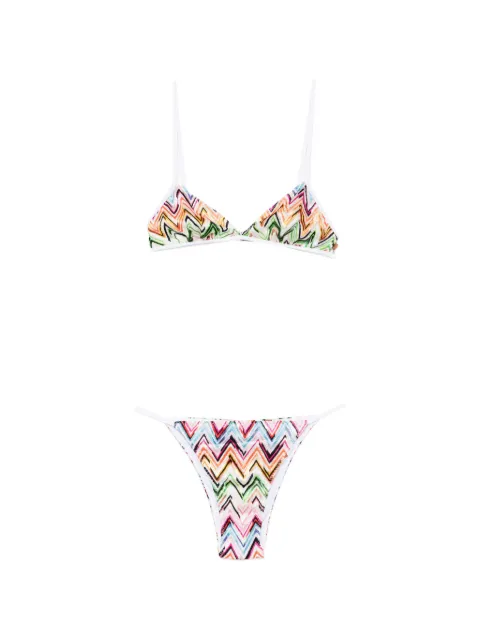 Missoni zigzag bikini set White MS26SP0ABJ00QL