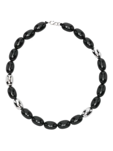 Heaven Mayhem Clementine beaded necklace Silver HMAM235902N