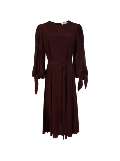 Chloé flared midi dress Purple CHC23ARO22004