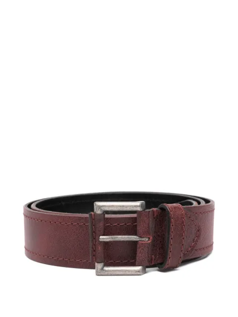Romeo Gigli Pre-Owned 1990s textured belt Red RG180CW