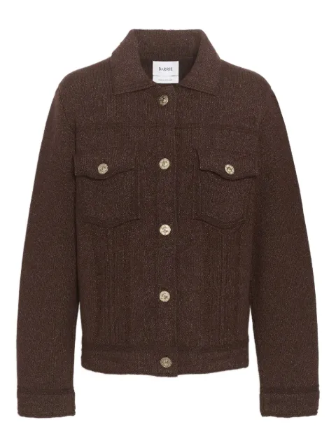 Barrie knitted jacket Brown C85274