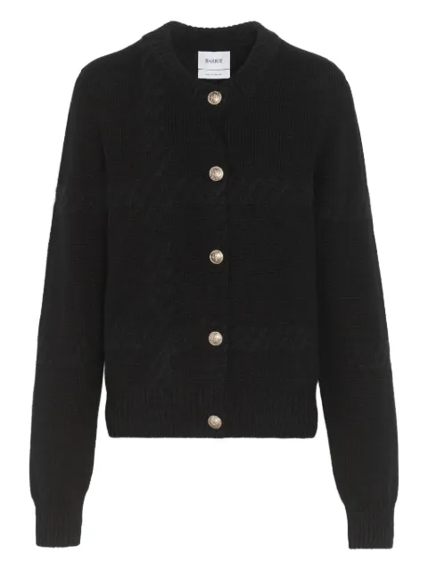 Barrie crew-neck cardigan Black C305247
