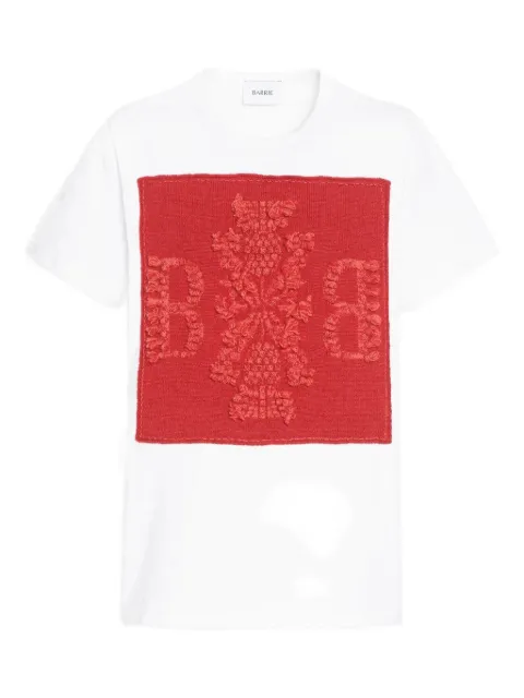 Barrie logo-patch T-shirt White C104752