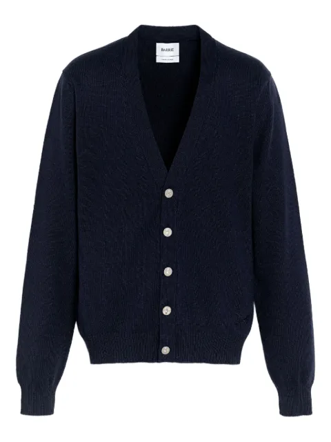 Barrie V-neck cardigan Blue C120335