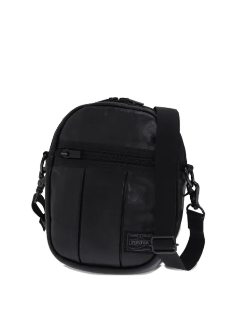 Porter-Yoshida & Co. leather panelled shoulder bag Black 230108110