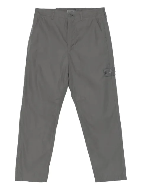Stone Island waterproof cotton trousers Grey K2S153100042S00F1