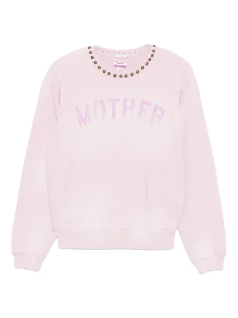 MOTHER logo-printed sweatshirt Pink 894021540