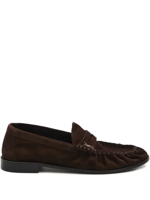 Saint Laurent Cassandre-detail loafers Brown 8189082W5AA
