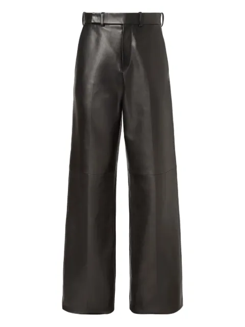 FENDI lambskin pants Black FPP833AUV3