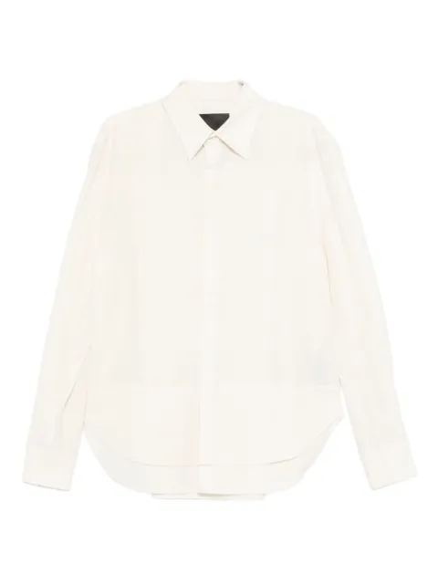 Joe Chia Gale shirt White SH2525WGALEDOUBLELAYEREDSHIRT