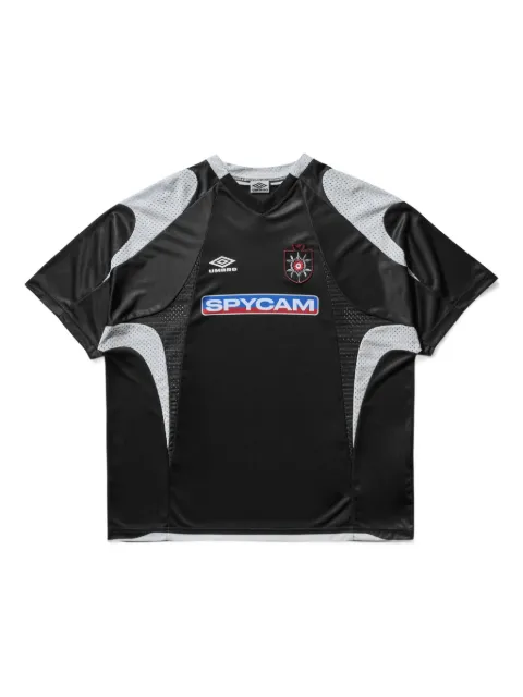UMBRO panelled-design T-shirt Black UBMW0360FA228