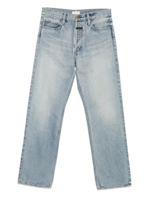 Fear Of God logo-patch jeans Blue FG25FW45454DNM