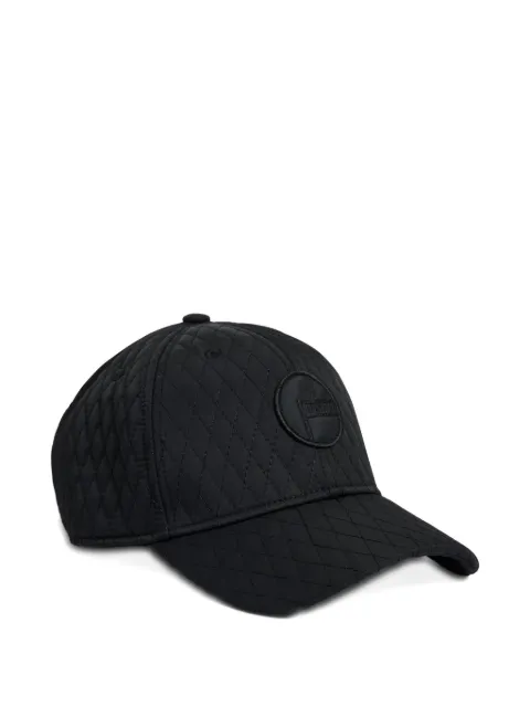 Fusalp quilted logo-plaque baseball cap Black 25HI3716
