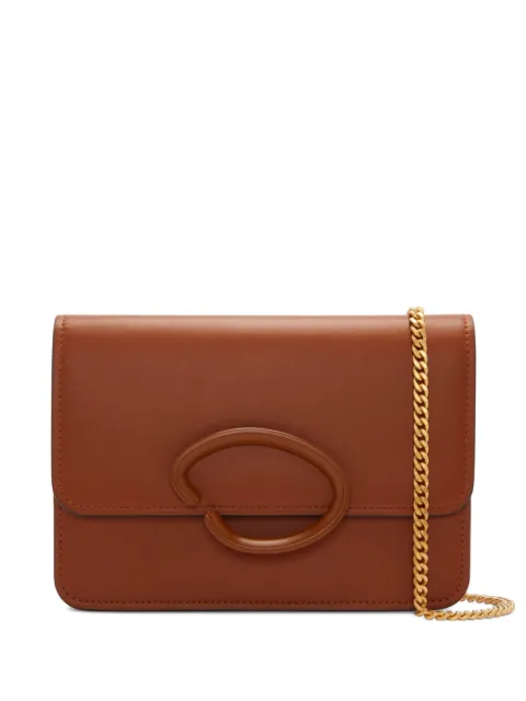 Oscar de la Renta leather crossbody bag Brown 25FH0592CLFCOG