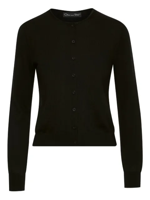 Oscar de la Renta button-front cardigan Black 0N145BLK