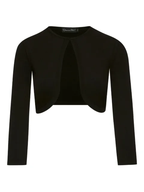 Oscar de la Renta round-neck bolero Black 0N146BLK