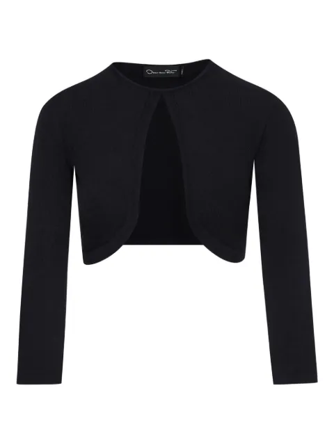 Oscar de la Renta round-neck bolero Blue 0N146NAV