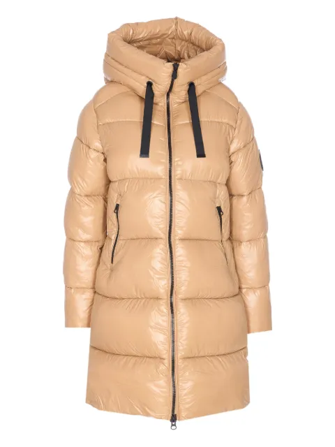 Save The Duck padded zip-front coat Neutrals D45510WLOVE2140001