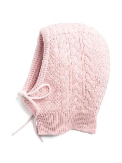 Barrie cashmere balaclava Pink C269937