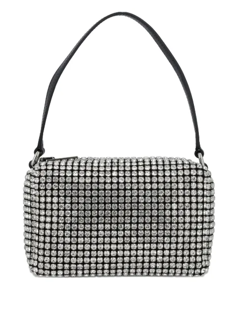 Alexander Wang Heiress pouch in crystal mesh White 2019P0813J100