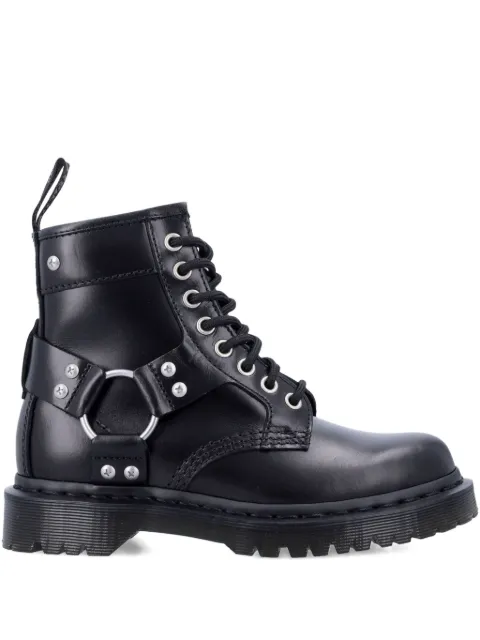 Dr. Martens 1460 Harness leather lace-up boots Black 41388001