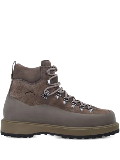 Diemme lace-up leather hiking boots Brown DI25FWRVMF01L011