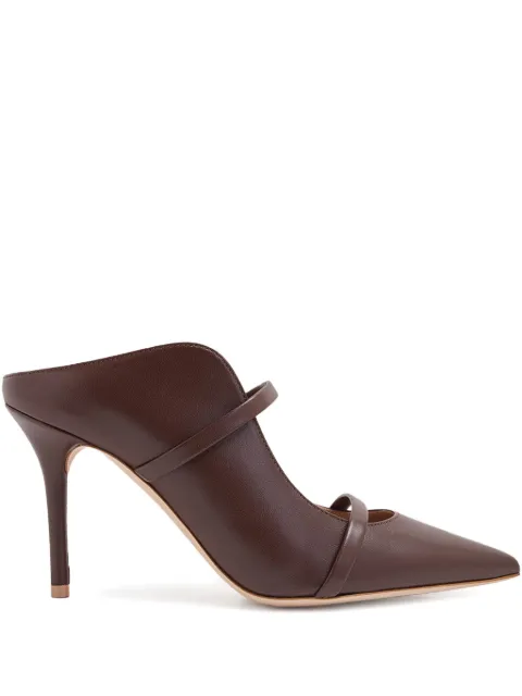 Malone Souliers 85mm Maureen mules Brown MAUREEN85304