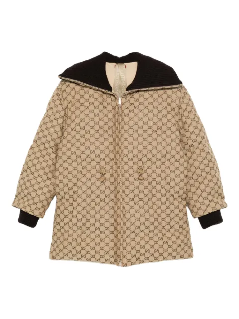 Gucci GG canvas puffer jacket Neutrals 835412ZAF4S2580