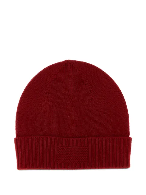Guest In Residence ribbed-cuff cashmere beanie Red A26910RHRUBY