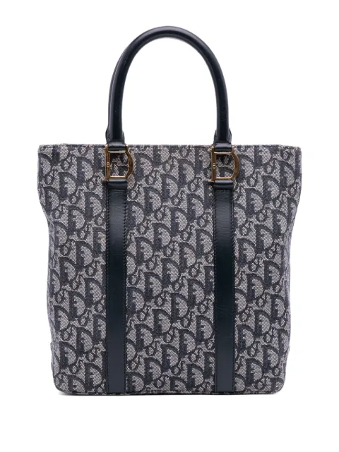 Christian Dior Pre-Owned 2001 Diorissimo Trotter Canvas tote bag Blue 7Q93E1JEZPIPODK5