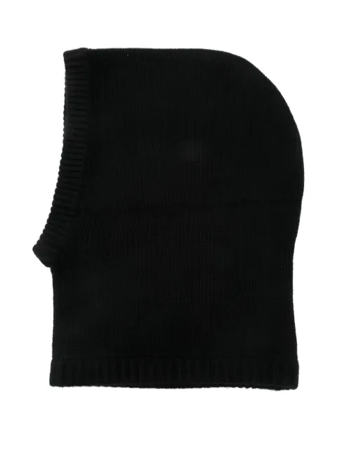 Soft Goat knitted balaclava Black FW25SF23118BLACK