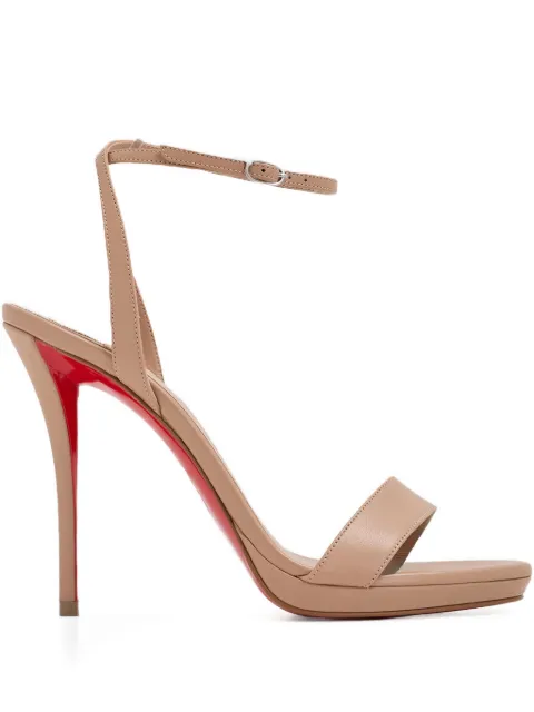 Christian Louboutin 120mm Miss Z ankle-strap sandals Neutrals 3250314N295