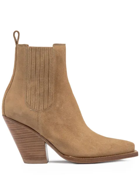 Buttero suede pointed-toe boots Brown B10970LIGDC