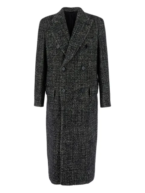 Dolce & Gabbana double-breasted coat Grey G050LTFMZAQ