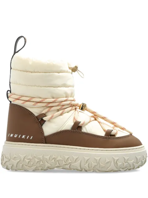 Inuikii Technical Performance quilted lace-up snow boots White 10010100032