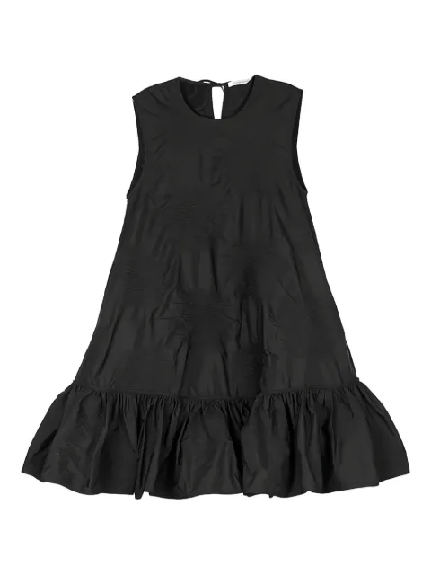 Cecilie Bahnsen jacquard ruffled lala dress Black LALADRESSBORUSJACQUARDBLACK
