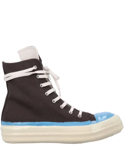 Rick Owens DRKSHDW high-top sneakers Brown DU02E7800DODP