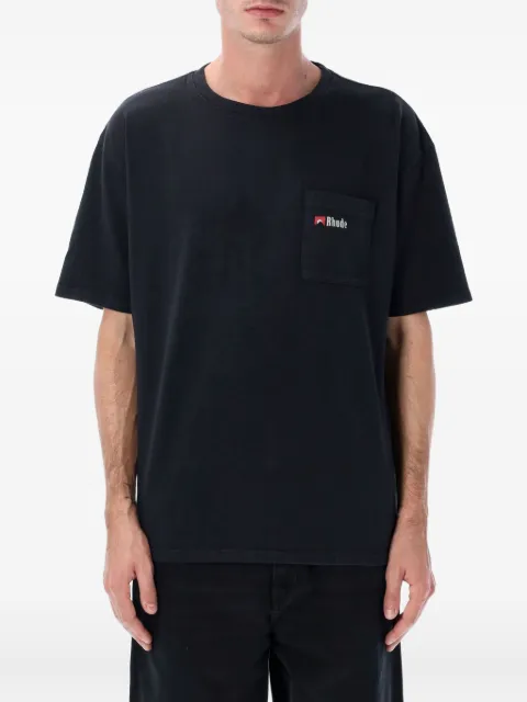 RHUDE chest-pocket graphic T-shirt Black RHFW25TT03012