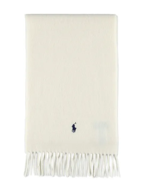 Polo Ralph Lauren Polo Pony-embroidered scarf Neutrals 455P03868001