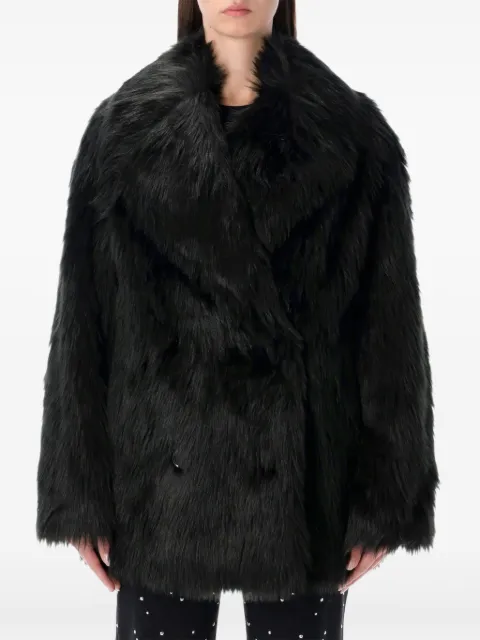 STAND STUDIO Katalina double-breasted coat Black 665459393