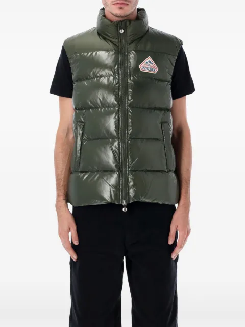 Pyrenex zipped padded gilet Green HUY021