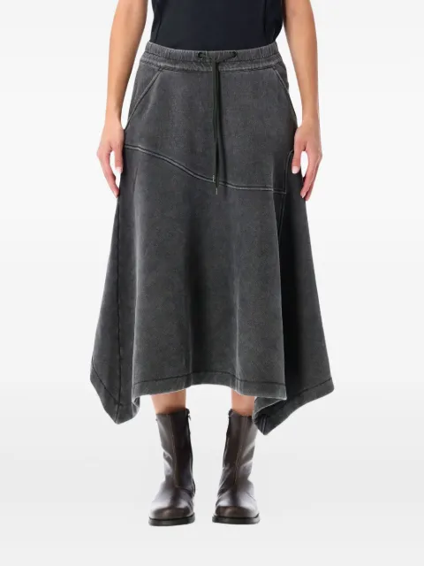 OUR LEGACY drawstring panelled skirt Black W4256LF