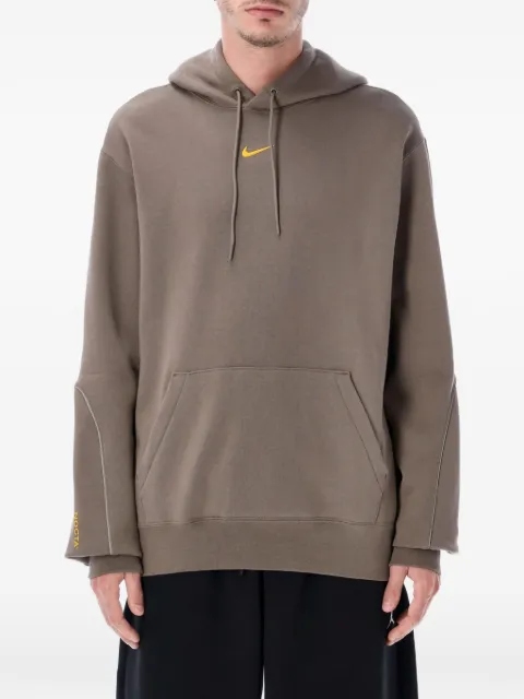 Nike pouch-pocket hoodie Brown HM5762