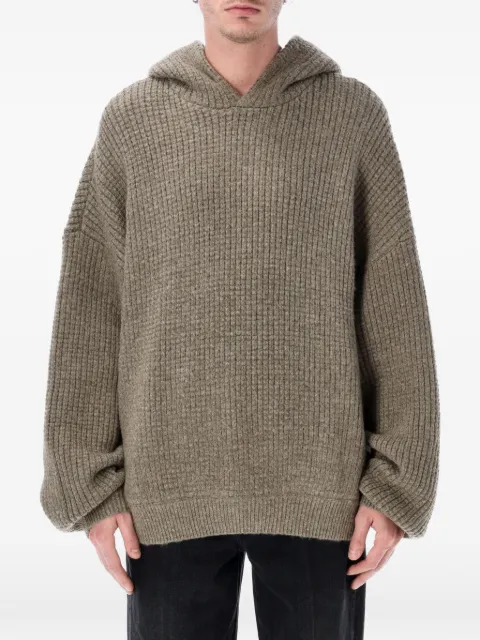 FEAR OF GOD ESSENTIALS ribbed hoodie Brown 192HO254362F