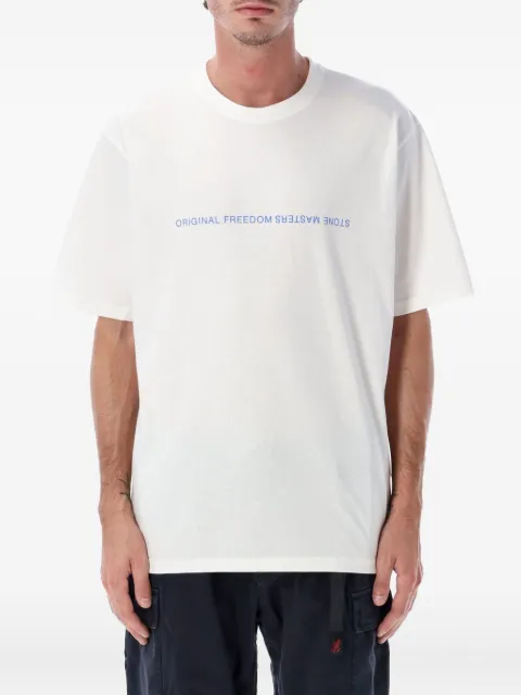 Gramicci graphic-print T-shirt White G5FUT086