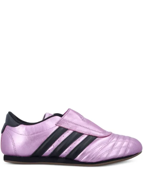 adidas Taekwondo stripes slip-on sneakers Pink JS4026