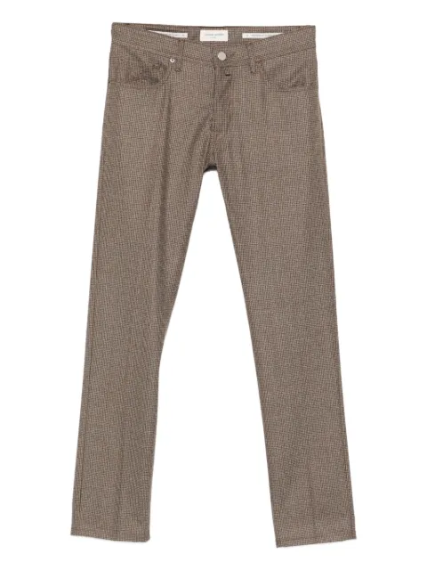 Jacob Cohën virgin wool straight-leg trousers Brown JUMQW004001T803ARW